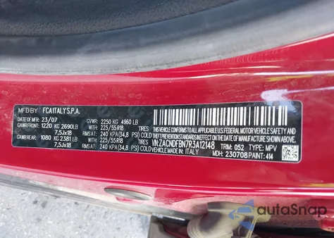 2024 Dodge Hornet Gt Plus Awd из США, поврежденный, VIN ZACNDFBN7R3A12148